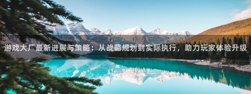 欧博娱乐注册服务条款：游戏大厂最新进展与策略：从战略规划到实