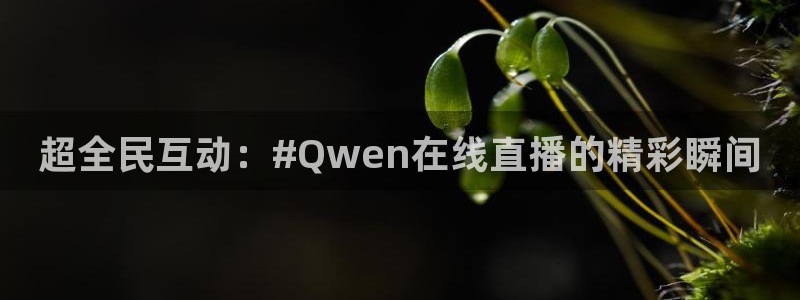 劲爆体育比赛直播：超全民互动：#Qwen在线直播的精彩瞬间
